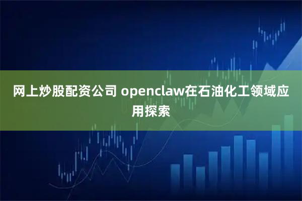 网上炒股配资公司 openclaw在石油化工领域应用探索